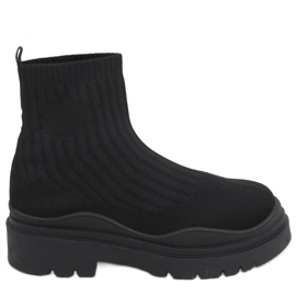 Kotníkové boty Silva BLACK + BLACK černý