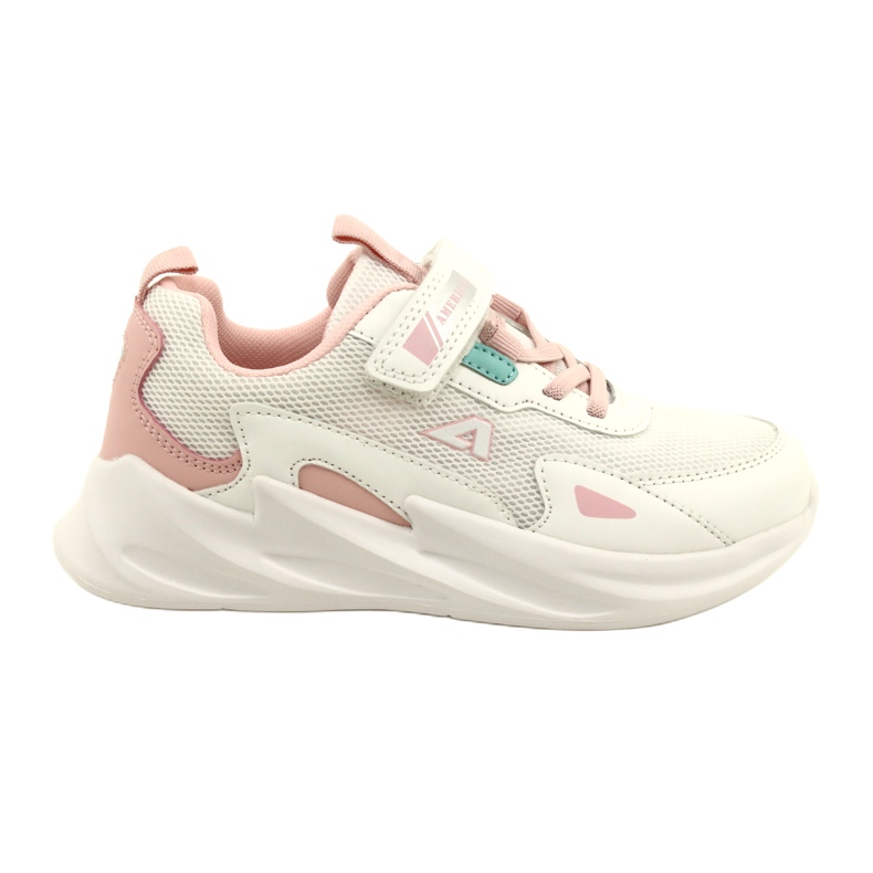 Módní sportovní obuv American Club AA22/22 White bílý