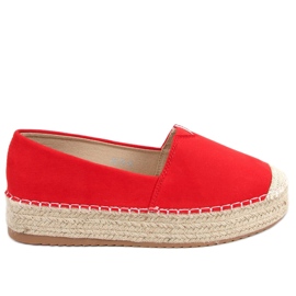 Dámské espadrilky Pilar Red červený