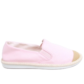 Dámské espadrilky Alba Pink růžový Dámské espadrilky Alba Pink růžový