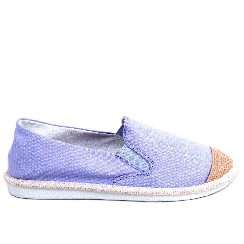Dámské espadrilky Alba Purple fialový Dámské espadrilky Alba Purple fialový