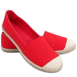 Dámské espadrilky Casto Red červené Dámské espadrilky Casto Red červené