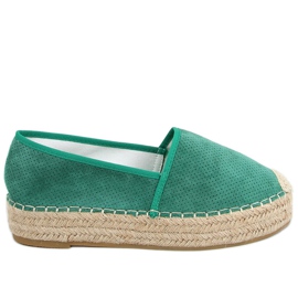 Dámské espadrilky Zeca Green zelený