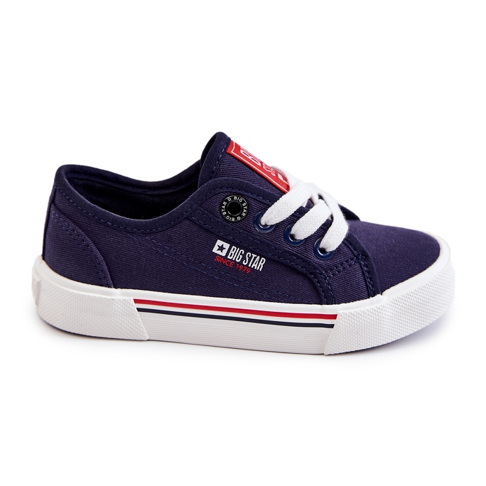 Dětské nízké tenisky Big Star JJ374173 Navy Blue modrý