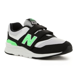 Boty New Balance Jr PZ997HSV černý šedá zelený