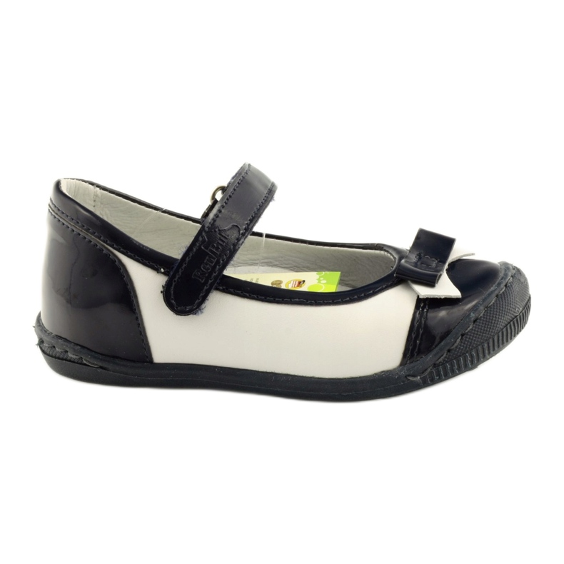 Dětské boty Ballerinas Ren But 1405 tmavě modré bílý