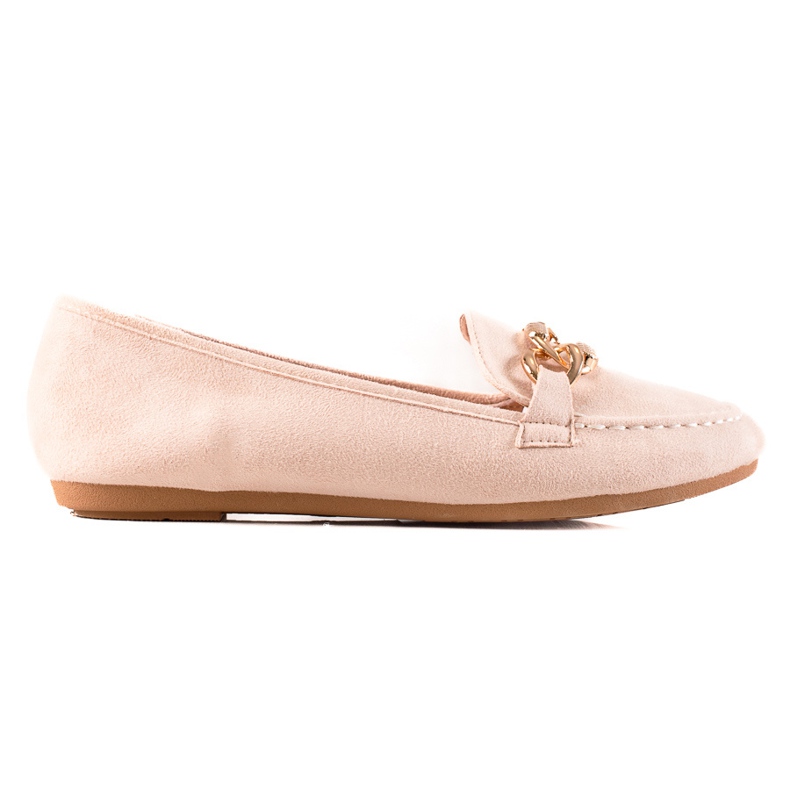 Seastar Mokasíny Se Zlatou Dekorací béžový