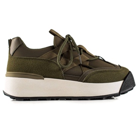 Seastar Vázané Tenisky Na Platformě zelený