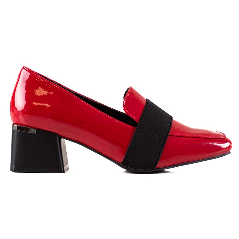 Lodičky s gumičkou La.Fi červené