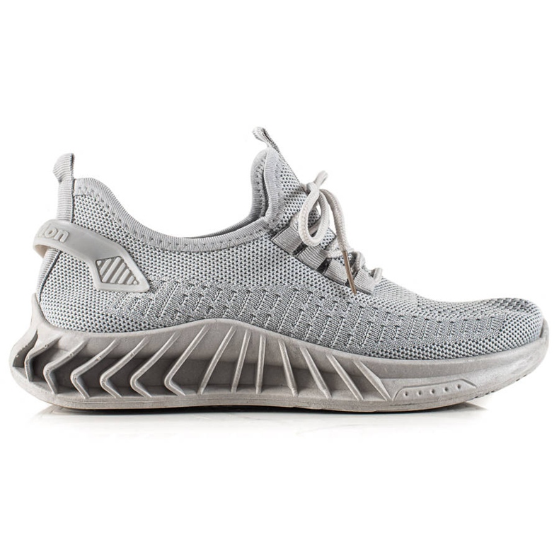 TRENDI Šedé sportovní boty šedá