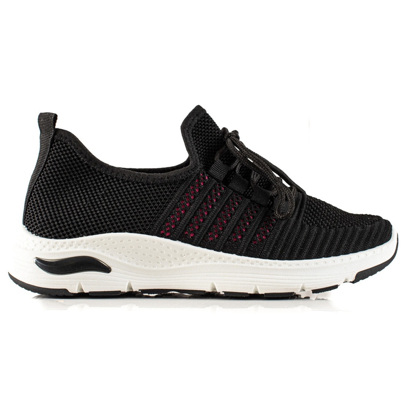 TRENDI Nazouvací sportovní obuv černá