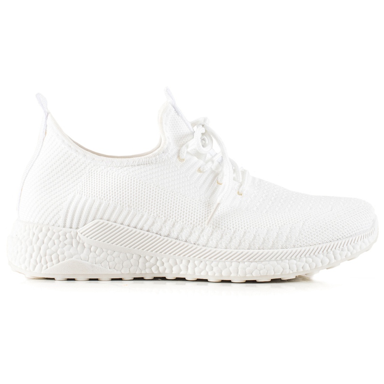 TRENDI Neformální sportovní obuv bílý