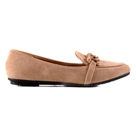 Sergio Todzi Elegantní Suede Lords béžový