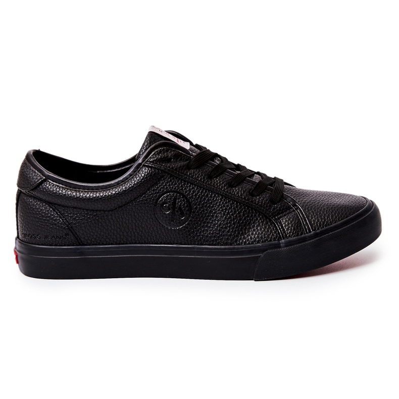 Pánské kožené tenisky Cross Jeans JJ1R4022C Black černá