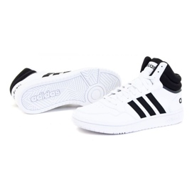 Boty Adidas Hoops 3.0 Mid M GW3019 bílý