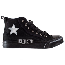 Dámské vysoké tenisky Big Star JJ274380 černý