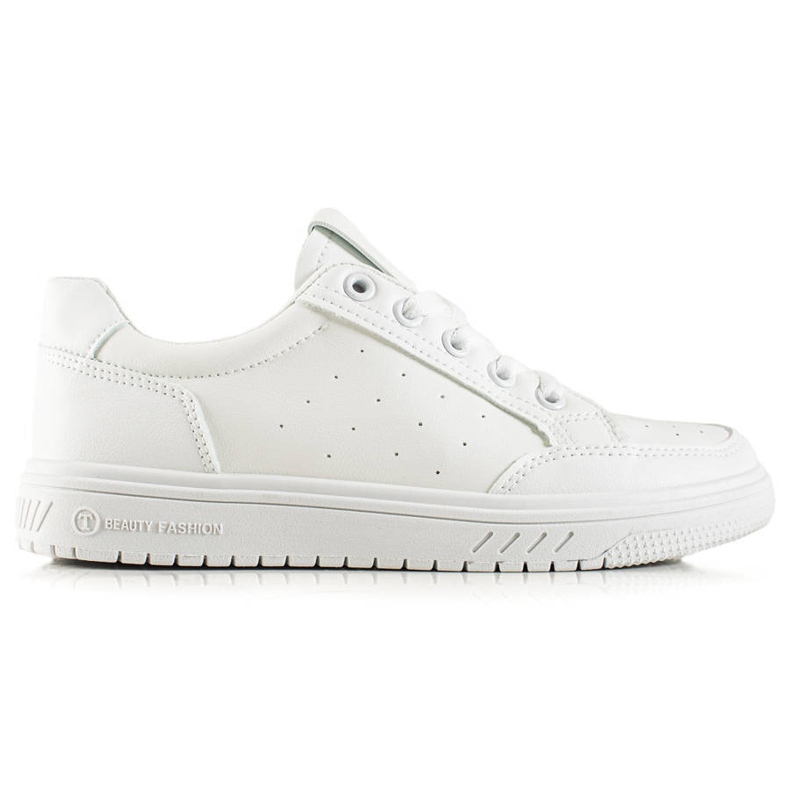 G2G/Good To Great Bílé Sportovní Boty S Ekokůží bílý