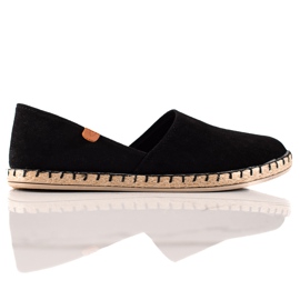 Vinceza Černé espadrilky Vincez černý