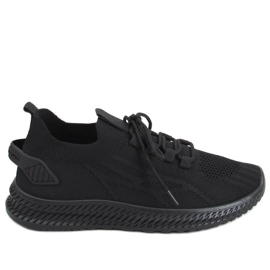 Sportovní boty Zewa Black ponožky černý
