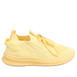 Sportovní ponožky Zewa Yellow žluť