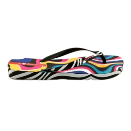 Žabky Zebra Ipanema 26627 23879 bílý černý vícebarevný