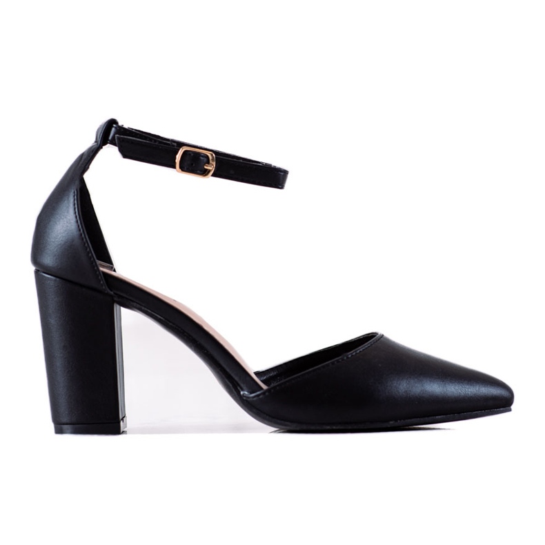 Seastar Černé Lodičky Se Sponou černá