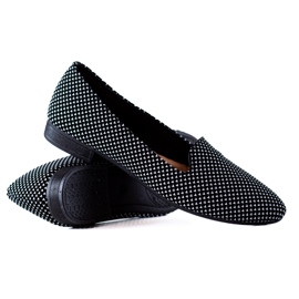 TRENDI Balerína 3197-2b / w černý