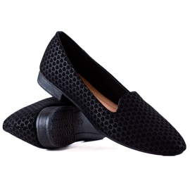 TRENDI Klasické Pány Se Vzorem černý