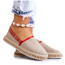 Nazouvací espadrilky Big Star JJ274879 Béžová béžový