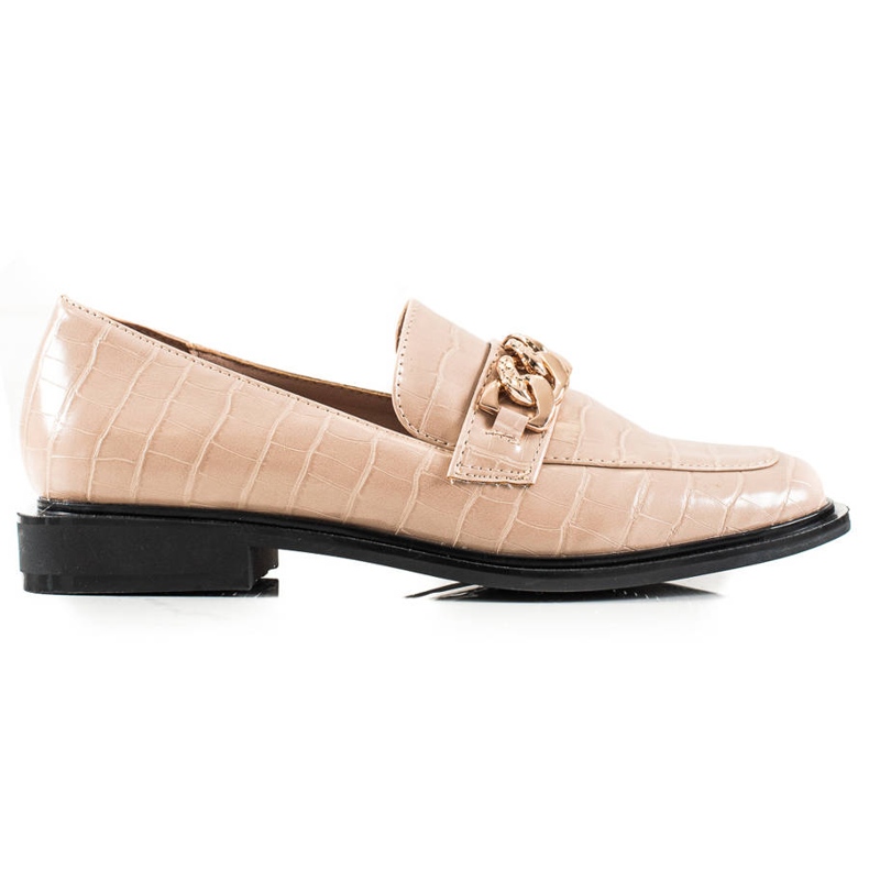 S. BARSKI Elegantní mokasíny S.BARSKI béžový