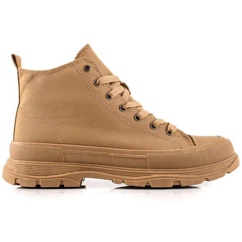 Forever Folie Velbloudí Tenisky Na Platformě hnědý