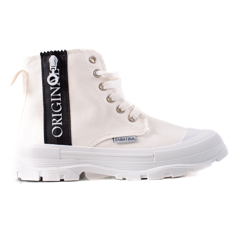 Sabatina Originální vysoké tenisky bílý