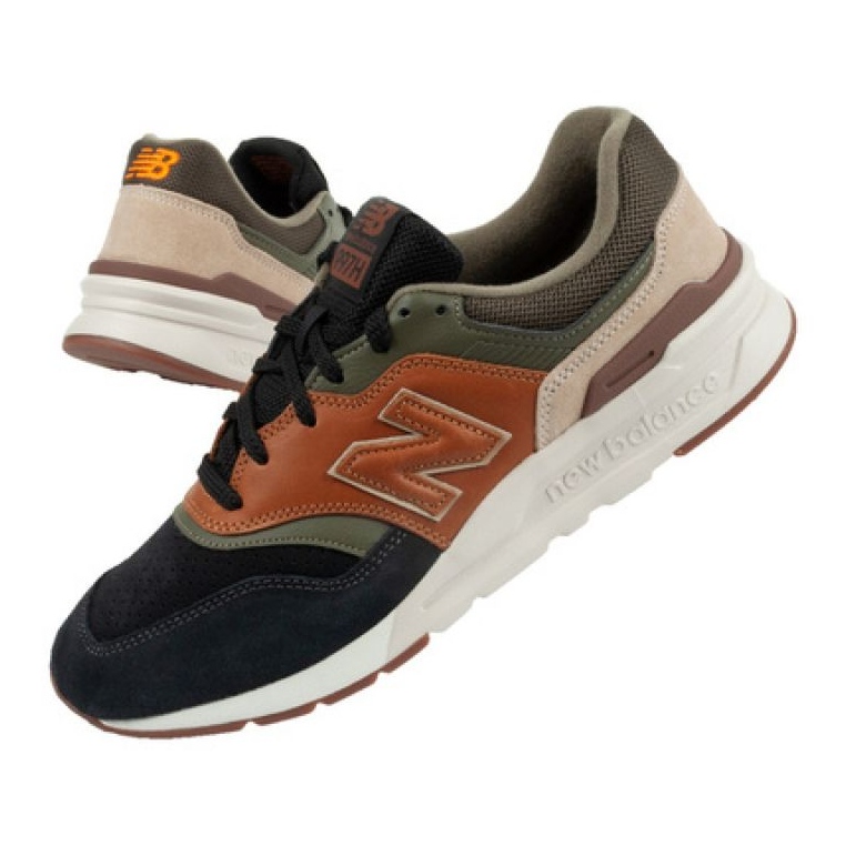 Boty New Balance M CM997HWD hnědý černá zelená