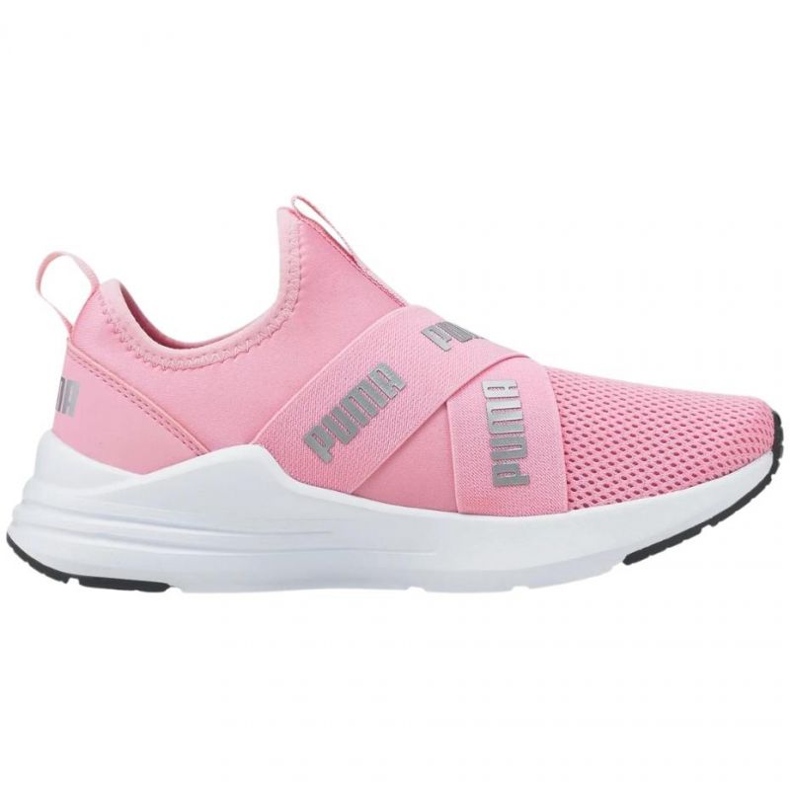 Puma Wired Run Slip On Summer Jr 383732 01 růžový