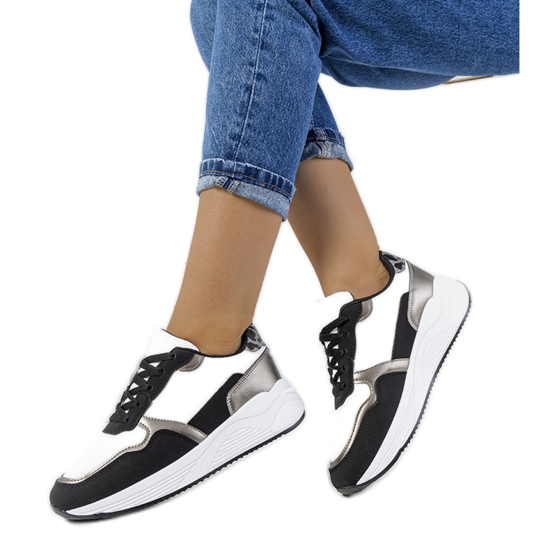 Černé tenisky Mazzanta bílý