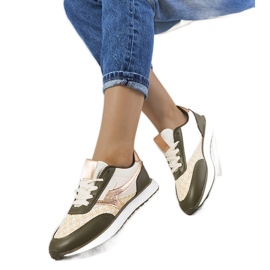 Zelené dámské tenisky Chiara zelená Zelené dámské tenisky Chiara zelená