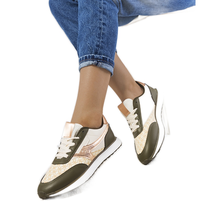 Zelené dámské tenisky Chiara zelená