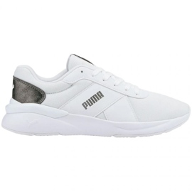 Boty Puma Rose Raw Metallics 383849 01 bílý