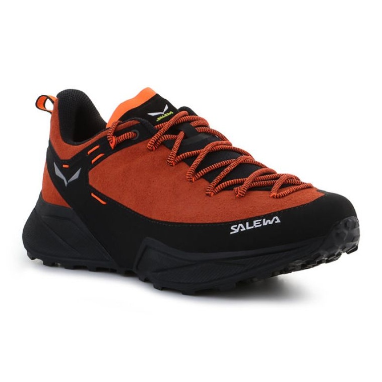 Kožené boty Salewa Ms Dropline 61393-7519 oranžový