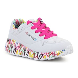 Boty Skechers Lovely Luv 314976L-WMLT bílý