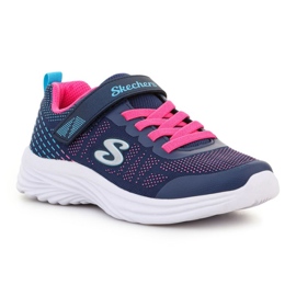 Boty Skechers Jr 302448L-NVMT námořnická modrá