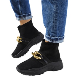 Černé vysoké tenisky od Martina černý