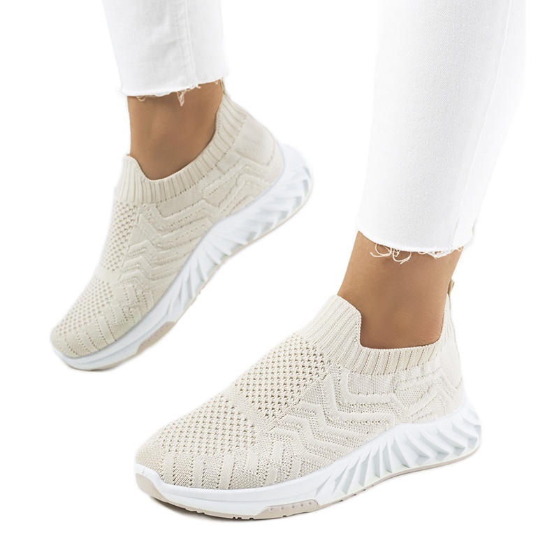 Béžové sportovní tenisky Alexandrin béžový Béžové sportovní tenisky Alexandrin béžový