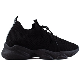 Sweet Shoes Černé sportovní boty černý