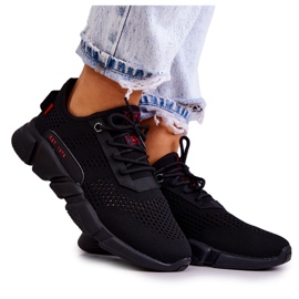 Dámská sportovní obuv Memory Foam Big Star JJ274273 Black černý