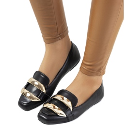 Dámské černé mokasíny Renwick černý