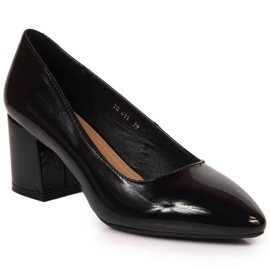 Lodičky na postu Serio Leone W SK358C černé černý