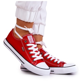 Dámské klasické tenisky Cross Jeans JJ2R4010C červené