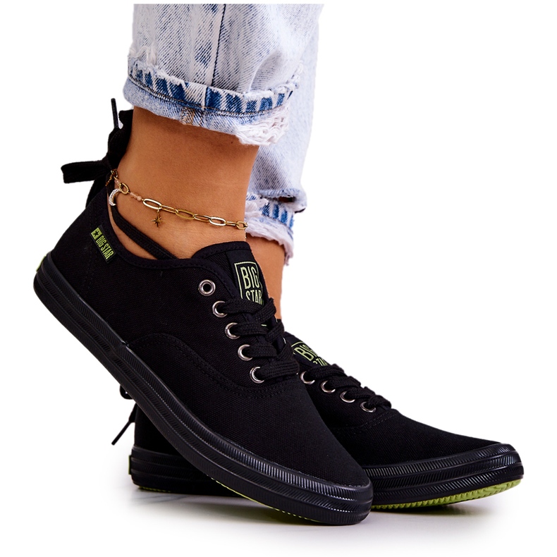 Lehké dámské tenisky Big Star JJ274261 Black černá