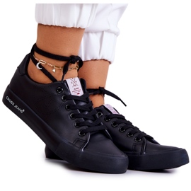 Dámské nízké tenisky Cross Jeans JJ2R4054C Black černá Dámské nízké tenisky Cross Jeans JJ2R4054C Black černá